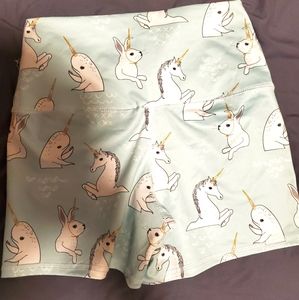 Custom FranDogs Spandex High Waisted Unicorn